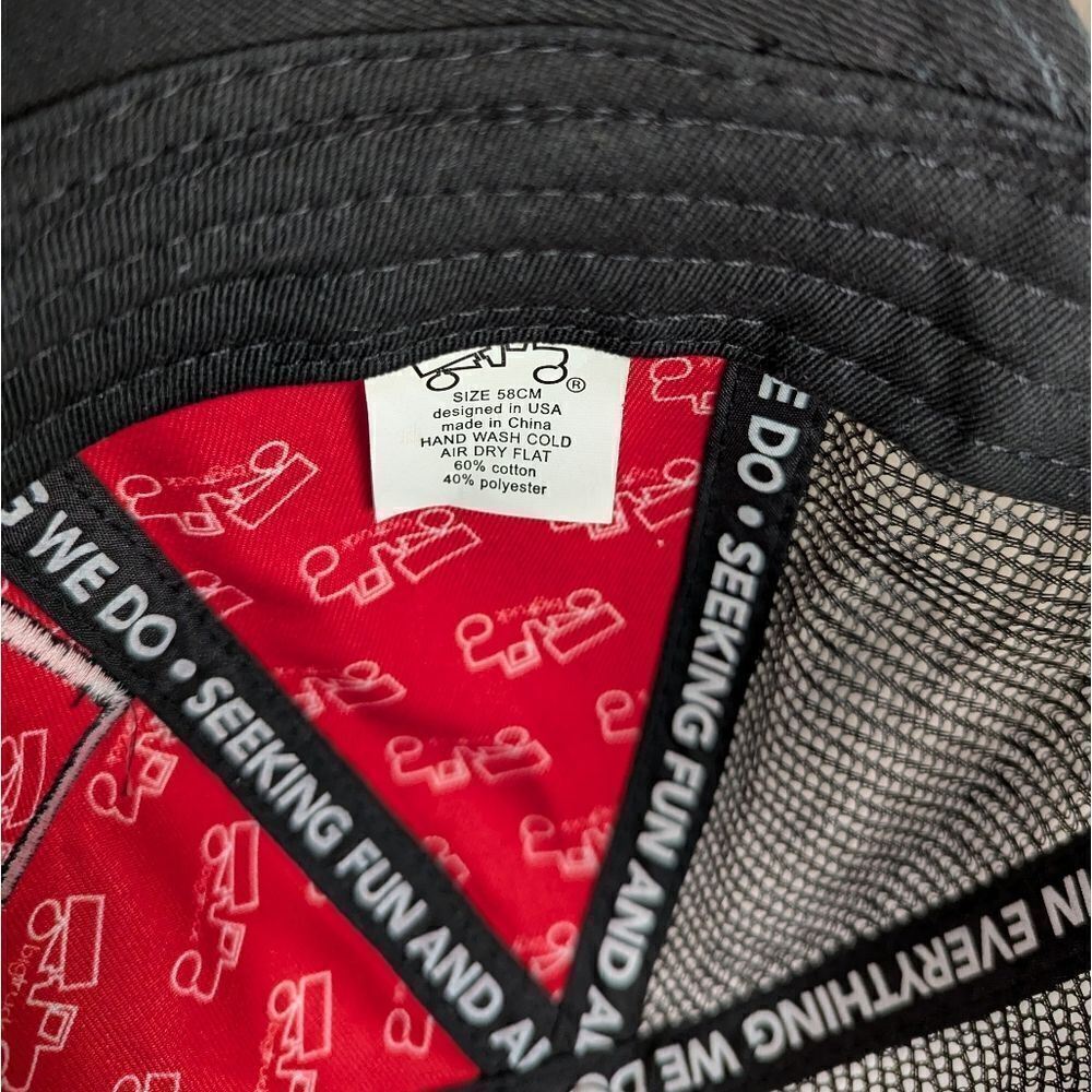 Big Truck Black sushi roll mens unisex cap baseball trucker hat snapback rare - Picture 4 of 4
